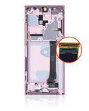Replacement OLED Assembly With Frame Compatible with Samsung Galaxy Note 20 Ultra 5G (Service Pack) (Mystic Bronze)