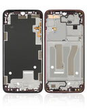 Replacement Mid-Frame Housing Compatible with Motorola Moto G8 Plus (XT2019 / 2019) (Red)