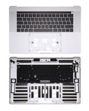 Replacement Top Case With Keyboard Compatible with Apple MacBook Pro 15" A1707 (2016-2017) (French Keyboard) (Silver)