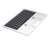 Replacement Top Case With Keyboard Compatible with Apple MacBook Pro 13" A1706 (2016-2017) (French Keyboard) (Silver)