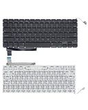 Replacement Keyboard W/ Backlight & Screws (US English) Compatible with Apple MacBook Pro 15" A1286 (2008-2012)