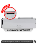Replacement Battery (A1281) Compatible with Apple MacBook Pro 15" A1286 (2008-2009)