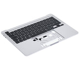 Replacement Top Case With Keyboard MacBook Pro 13" A2289 (2020) (UK Keyboard) (Used OEM Pull: Grade New) (Silver) Compatible with Apple