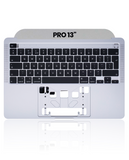 Replacement Top Case With Keyboard MacBook Pro 13" A2289 (2020) (UK Keyboard) (Used OEM Pull: Grade New) (Space Gray) Compatible with Apple