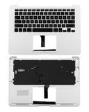 Replacement Top Case With Keyboard Compatible with Apple MacBook Air 13" A1466 (2013-2017) (US English) (Used OEM Pull: Grade New)
