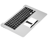 Replacement Top Case With Keyboard Compatible with Apple MacBook Air 13" A1466 (2013-2017) (US English) (Used OEM Pull: Grade New)