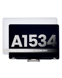 Replacement Complete LCD Display Assembly Compatible with Apple MacBook 12" A1534 (2015-2017) (Used OEM Pull: Grade B) (Silver)