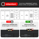 Replacement Battery (A1527) Compatible with Apple MacBook 12" A1534 (2015)
