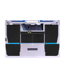 Replacement Bottom Case With Battery (A1705) Compatible with Apple MacBook 12" A1534 (2016-2017) (Silver)