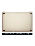 Replacement Bottom Case With Battery (A1705) Compatible with Apple MacBook 12" A1534 (2016-2017) (Gold)