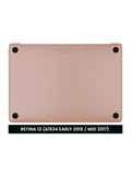 Replacement Bottom Case With Battery (A1705) Compatible with Apple MacBook 12" A1534 (2016-2017) (Rose Gold)