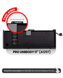 Replacement Battery (A1309) Compatible with Apple MacBook Pro 17" A1297 (2009)