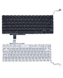 Replacement Keyboard + Backlight + Screw (US) Compatible with Apple MacBook Pro 17" A1297 (2009-2011)