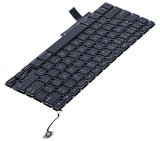 Replacement Keyboard + Backlight + Screw (US) Compatible with Apple MacBook Pro 17" A1297 (2009-2011)