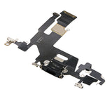 Replacement Charging Port Flex Cable Compatible with Apple iPhone 11 (Premium) (Black)