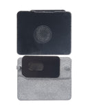Replacement Flash Light / Power Flex Bracket With Microphone Mesh Compatible with Apple iPhone 11 (Black) (10 Pack)