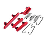 Replacement Hard Buttons (Power / Volume / Switch) Compatible with Apple iPhone 11 (Red)