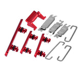 Replacement Hard Buttons (Power / Volume / Switch) Compatible with Apple iPhone 11 (Red)