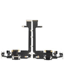Replacement Charging Port Flex Cable With Board Compatible with Apple iPhone 11 Pro Max (Premium) (Space Gray)