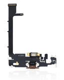Replacement Charging Port Flex Cable With Board Compatible with Apple iPhone 11 Pro Max (Aftermarket Plus) (Gold)