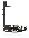 Replacement Charging Port Flex Cable With Board Compatible with Apple iPhone 11 Pro Max (Aftermarket Plus) (Silver)