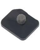 Replacement Flash Light / Power Flex Bracket With Microphone Mesh Compatible with Apple iPhone 11 Pro Max (Silver) (10 Pack)