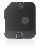 Replacement Flash Light / Power Flex Bracket With Microphone Mesh Compatible with Apple iPhone 11 Pro Max (Space Gray) (10 Pack)