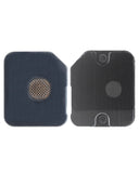 Replacement Flash Light / Power Flex Bracket With Microphone Mesh Compatible with Apple iPhone 11 Pro Max (Gold) (10 Pack)