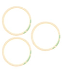 Replacement Back Camera Lens (Glass Only) With Adhesive Compatible with Apple iPhone 11 Pro / Pro Max (3 Piece Set) (10 Pack) (Real Sapphire / Premium)