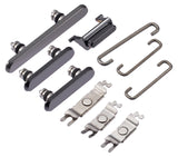 Replacement Hard Buttons (Power / Volume / Switch) Compatible with Apple iPhone 11 Pro / 11 Pro Max (Space Gray)