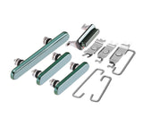 Replacement Hard Buttons (Power / Volume / Switch) Compatible with Apple iPhone 11 Pro / 11 Pro Max (Midnight Green)