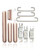 Replacement Hard Buttons (Power / Volume / Switch) Compatible with Apple iPhone 11 Pro / 11 Pro Max (Gold)