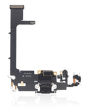 Replacement Charging Port Flex Cable With Board Compatible with Apple iPhone 11 Pro (Premium) (Space Gray)