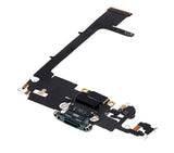 Replacement Charging Port Flex Cable With Board Compatible with Apple iPhone 11 Pro (Premium) (Midnight Green)
