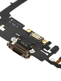 Replacement Charging Port Flex Cable With Board Compatible with Apple iPhone 11 Pro (Aftermarket Plus) (Gold)