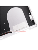 Replacement Bottom Case Compatible with Apple MacBook Pro 13" A2251 (2020) (Silver)