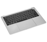 Replacement Top Case With Keyboard & Battery Compatible with Apple MacBook Pro 13" A1989 (2018-2019) (US Keyboard) (Used OEM Pull: Grade New) (Space Gray)