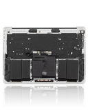 Replacement Top Case With Keyboard & Battery Compatible with Apple MacBook Pro 13" A1989 (2018-2019) (US Keyboard) (Used OEM Pull: Grade New) (Silver)