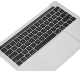 Replacement Top Case With Keyboard & Battery Compatible with Apple MacBook Pro 13" A1989 (2018-2019) (US Keyboard) (Used OEM Pull: Grade New) (Silver)