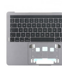 Replacement Top Case With Keyboard & Battery Compatible with Apple MacBook Pro 13" A1989 (2018-2019) (UK Keyboard) (Used OEM Pull: Grade New) (Space Gray)