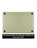 Replacement Bottom Case Compatible with Apple MacBook Air 13" A1932 (2018-2019) / A2179 (2020) (Gold)