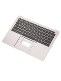 Replacement Top Case With Keyboard Compatible with Apple MacBook Air 13" A1932 (2018 / 2019) (US English) (Used OEM Pull: New) (Space Gray)