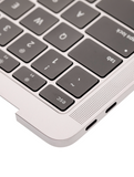 Replacement Top Case With Keyboard Compatible with Apple MacBook Air 13" A1932 (2018 / 2019) (US English) (Used OEM Pull: New) (Space Gray)