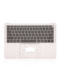 Replacement Top Case With Keyboard Compatible with Apple MacBook Air 13" A1932 (2018 / 2019) (US English) (Used OEM Pull: New) (Space Gray)