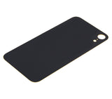 Replacement Back Glass With 3M Adhesive Compatible with Apple iPhone XR (No Logo / Large Camera Hole) (Yellow)