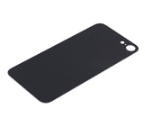 Replacement Back Glass With 3M Adhesive Compatible with Apple iPhone 8 / SE (2020) (No Logo / Large Camera Hole) (Silver)