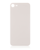 Replacement Back Glass With 3M Adhesive Compatible with Apple iPhone 8 / SE (2020) (No Logo / Large Camera Hole) (Gold)