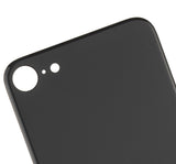 Replacement Back Glass With 3M Adhesive Compatible with Apple iPhone 8 / SE (2020) (No Logo / Large Camera Hole) (Space Gray)