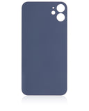 Replacement Back Glass With 3M Adhesive Compatible with Apple iPhone 11 (No Logo / Large Camera Hole) (Red)