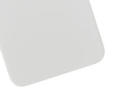 Replacement Back Glass With 3M Adhesive Compatible with Apple iPhone 11 Pro (No Logo / Large Camera Hole) (Silver)